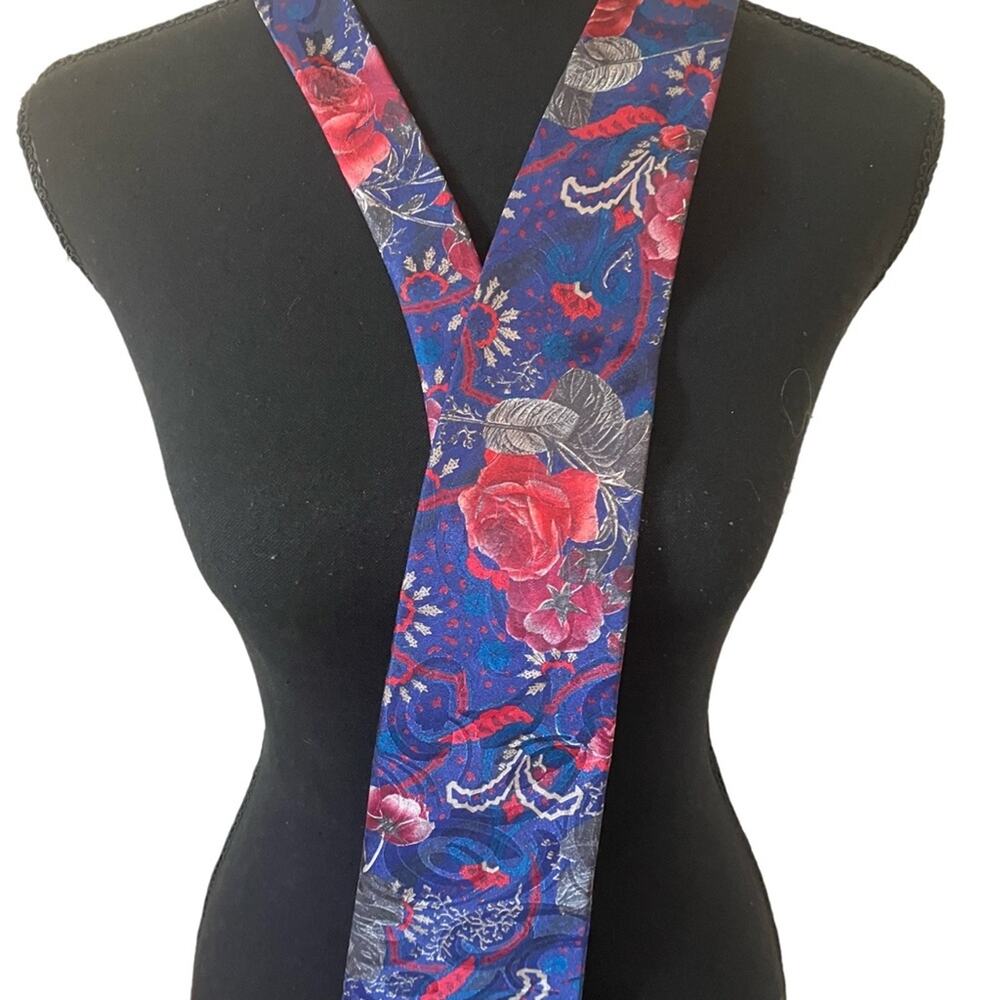 Floral Mens Tie Accessory